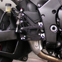 05-0452B Yamaha YZF-R1 2009-14 YZF-R1LE 2009-12 Complete Rearset Kit w/ Pedals - STD/GP Shift - Woodcraft Technologies