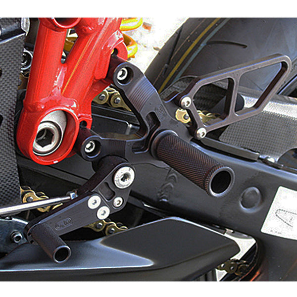 05-0625 Ducati 749 2003-06, 999 2003-06 Rearet w/Shift Pedal - Woodcraft Technologies