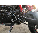 05-0654B Ducati Hypermotard 939 2016-18 Complete Rearset w/ Pedals - STD/GP Shift - Woodcraft Technologies