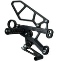 05-0751B BMW S1000RR 2009-14 HP4 2013-14 Complete Rearset Kit w/ Pedals - GP Shift - Woodcraft Technologies