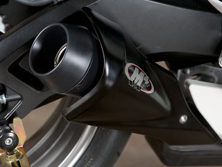 M4 Performance Suzuki GSX-R600 2011-2022, GSX-R750 2011-2022 GP Black Slip-On Exhaust