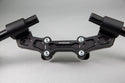 Ducati Monster 821 '14-17 Front Mount 35mm Eccentric Adjustable Adapter Plate Assembly - Woodcraft Technologies