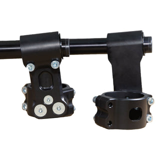 75mm Rise Front Mount Adjustable Angle Clipon Risers (with standard 7/8
