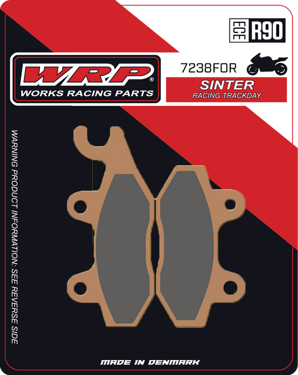 WRP Brake Pads Sinter Racing / Trackday 7238 F0R - Front (2/pc)