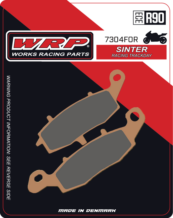 WRP Brake Pads Sinter Racing / Trackday 7304 F0R - Front (2/pc)