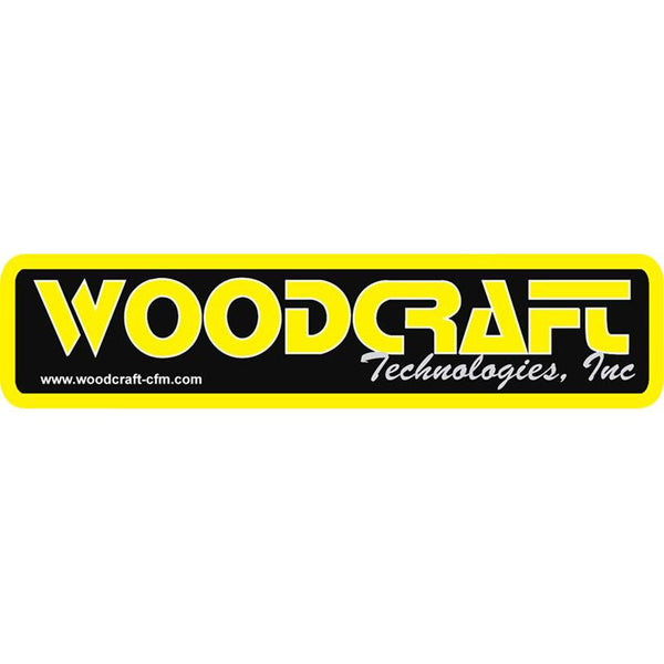 Woodcraft-CFMotorsports Large Trailer Decal (14.375x3.875) - Woodcraft Technologies