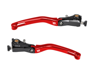 Bonamici Ducati Panigale V4 Folding Levers (Black/Red)