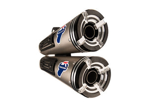 Termignoni Conical Dual Mufflers Stainless Slip-On BMW R nineT (16-20) Mufflers ONLY