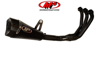 M4 Performance Yamaha FZ-09/MT-09 2014-2020 Full Exhaust System RM1 Black