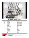 M4 Performance Suzuki GSX-R600 2008-10, Suzuki GSX-R750 2008-10 Full Exhaust System Titanium Canister