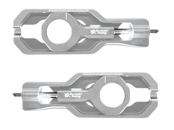 Bonamici Yamaha R6 Chain Adjuster (2017+) (Silver)