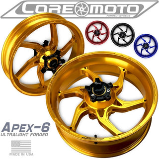 Core Moto Apex-6 Apex-6 BMW S1000RR / R 2015-2019 (NON HP) Forged Core Moto wheels