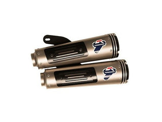 Termignoni Conical Dual Mufflers Stainless Slip-On BMW R nineT (16-20) Mufflers ONLY